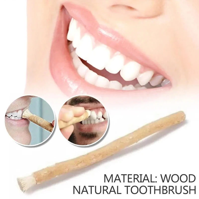 Miswak Sewak Stick Toothbrush For Teeth Cleaning Traditional All Natural Misvak Siwak Miswaak Stain Removal Travel 1PCS