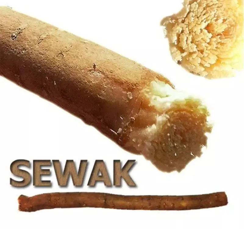 Miswak Sewak Stick Toothbrush For Teeth Cleaning Traditional All Natural Misvak Siwak Miswaak Stain Removal Travel 1PCS